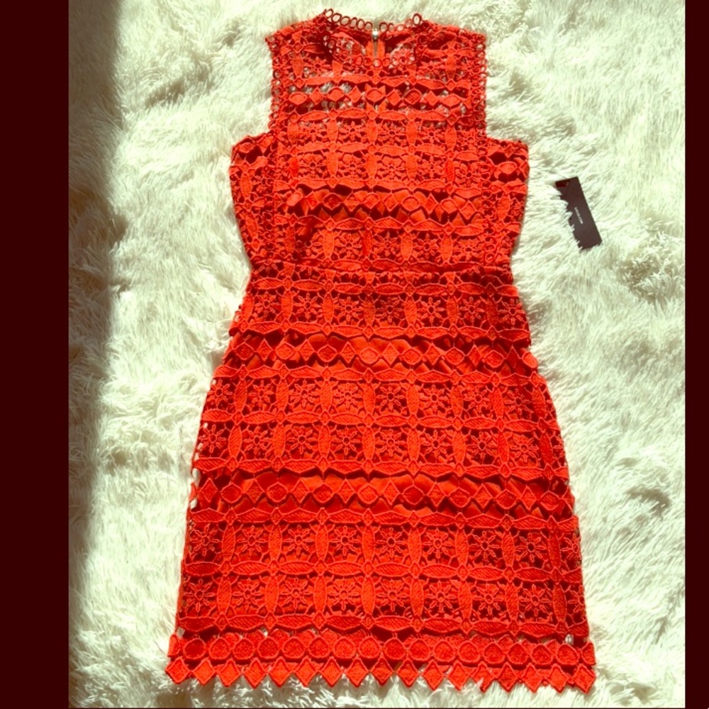 Brand new- Scarlett red lace cocktail dress
